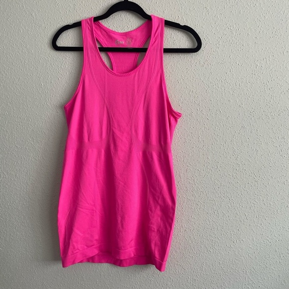 Zyia active Pink Activewear Tank Odor Blocking Lot bundle. 2 tops - Picture 1 of 8